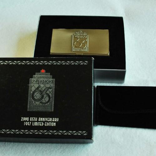 ジッポー社　65周年記念　ネームカードケース 【ZIPPO】