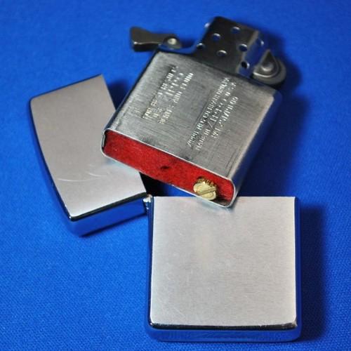 1966年製　プレーン（無地）赤フェルト【ZIPPO】