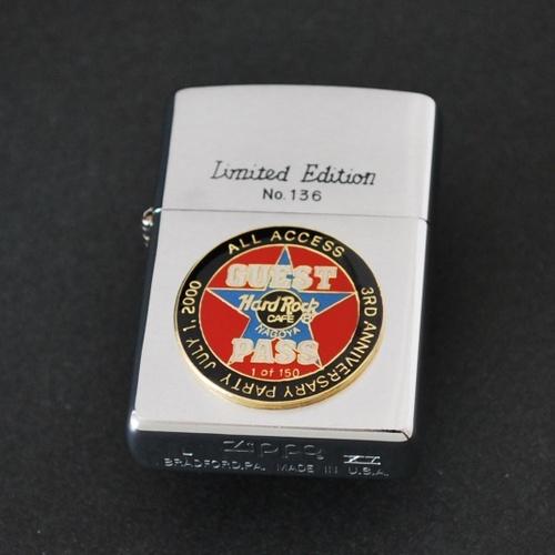 ハードロック カフェ　名古屋　メタル貼り 【ZIPPO】