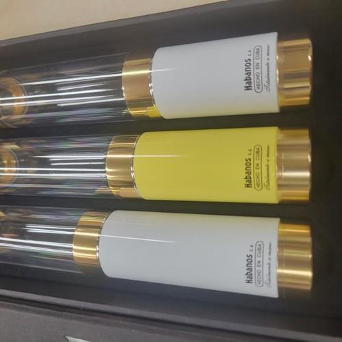 葉巻ケース　ガラスタイプ？　3本セット