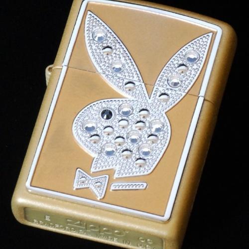 プレイボーイ　スワロフスキー 【ZIPPO】