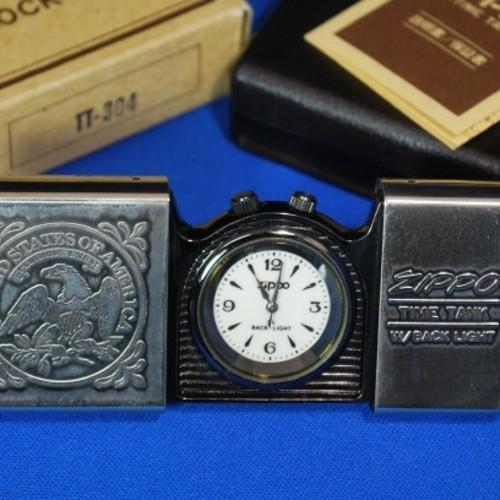 タイムタンク　バックライト CLOCK【ZIPPO】