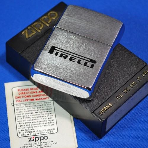 1984年  PIRELLI　デカ・スラッシュ  クリック音♪♪良好品【ZIPPO】