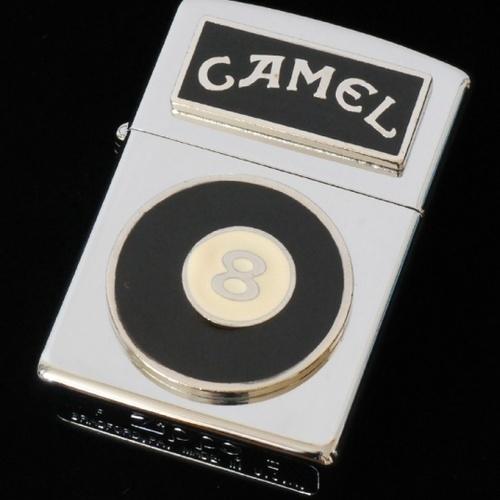 CAMEL　エイトボール　丸缶　【ZIPPO】