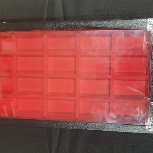 20個収納 コレクションケース　赤　ジャンク品　【ZIPPO】