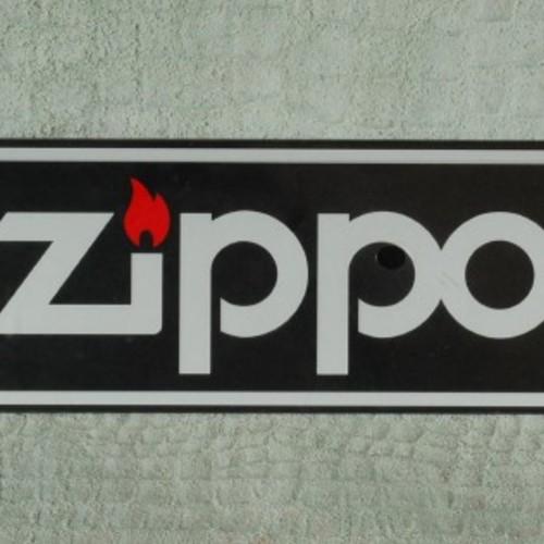 ジッポー　ブリキ製プレート【ZIPPO】