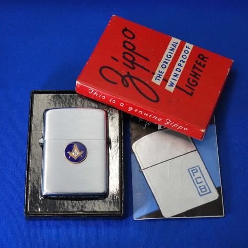 1948年～49年フリーメイソン　ピンズ貼り D 【ZIPPO】